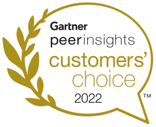 Gartner Peer Insights 2022 recognition