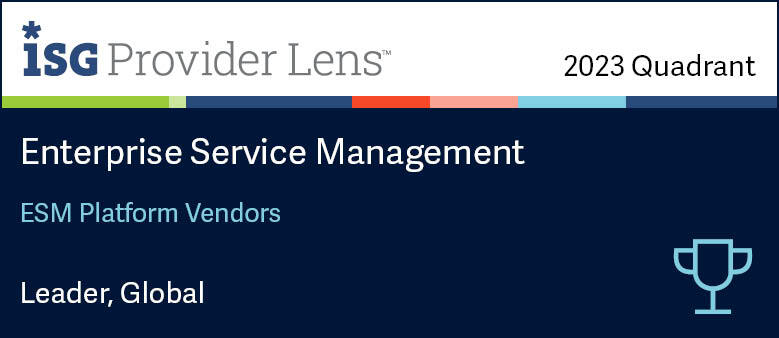 ISG ESM leader 2023