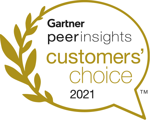 Gartner peer insights customers's choice recognition 2021