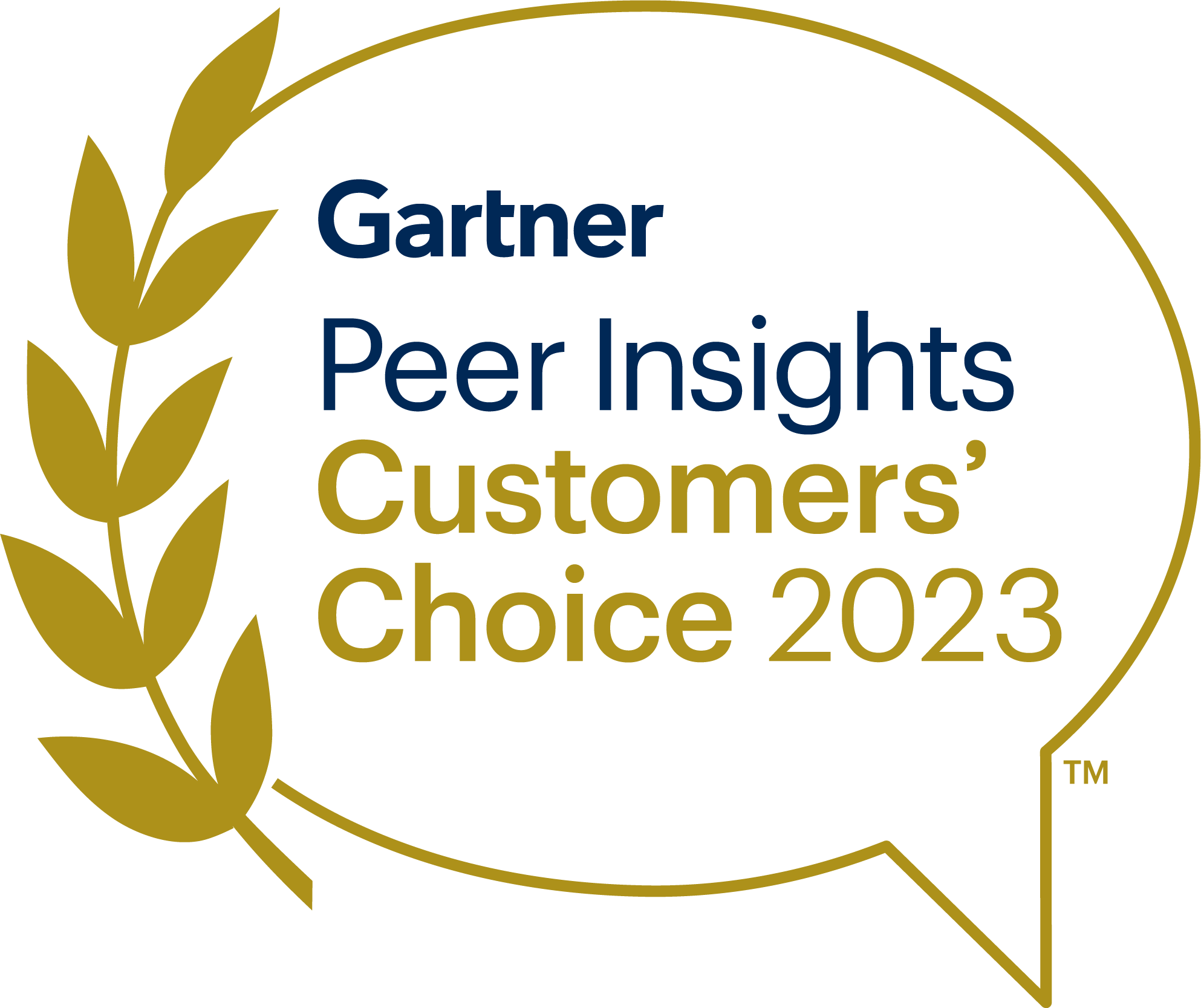 Gartner peer insights customers's choice recognition 2023