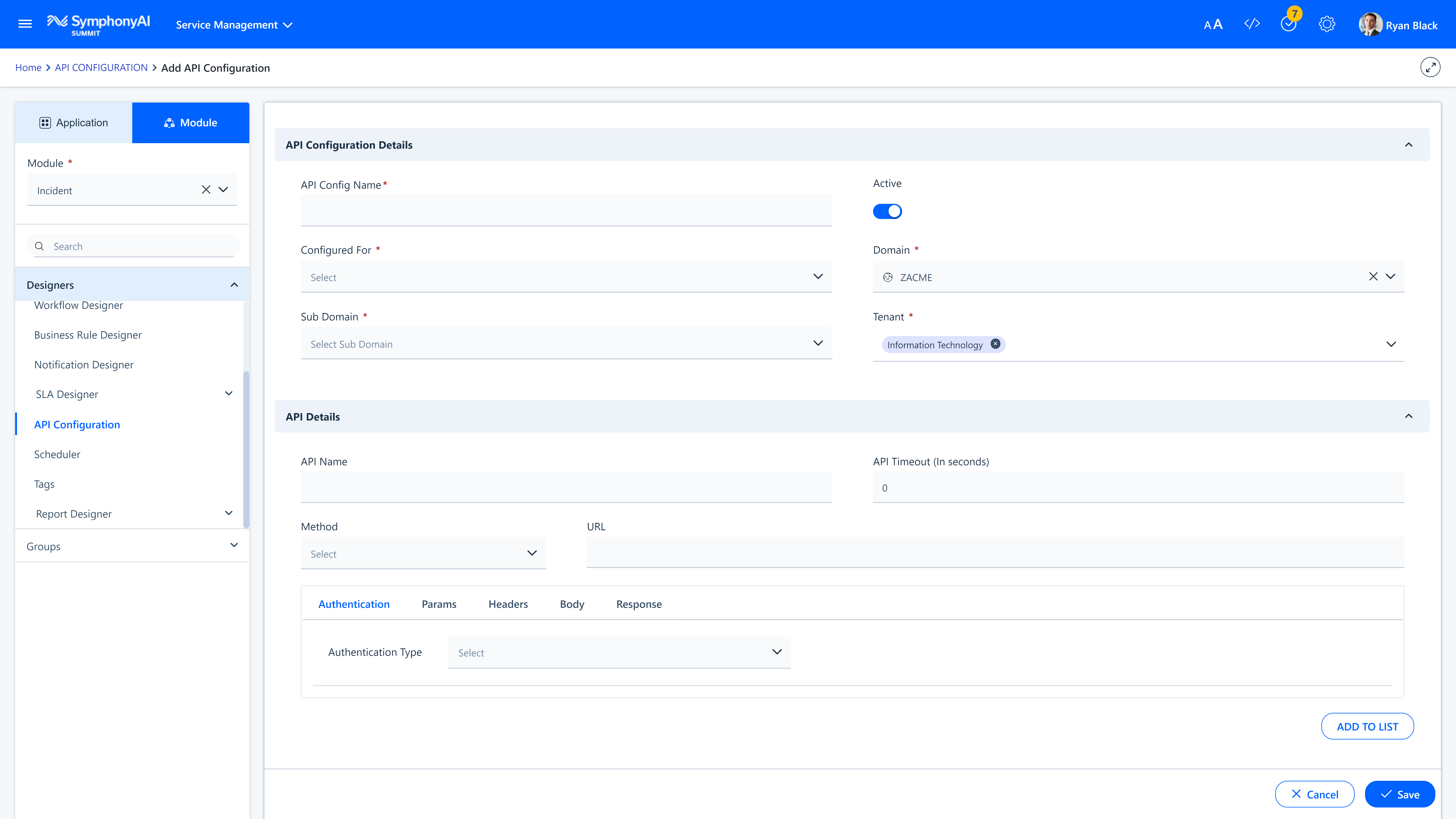 SymphonyAI integration hub